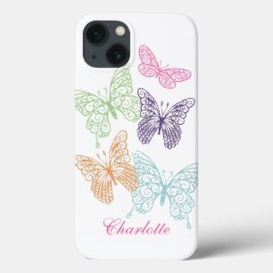 Étui iPhone papillon personnalisable