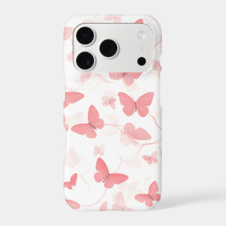 Étui iPhone Papillon Rose | Coquette Perlée