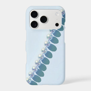 Étui iPhone Pearl Strand Coquette Bleu