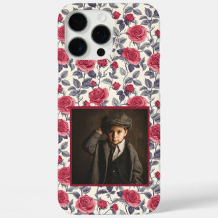 Étui iPhone personnalisé avec photo de rose pour e
