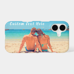 Étui iPhone personnalisé avec votre photo Texte pe