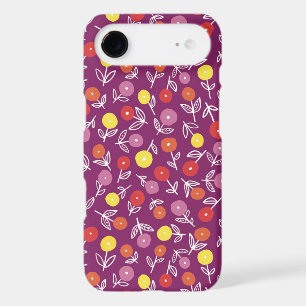 Étui iPhone Plum Floral Ditsy