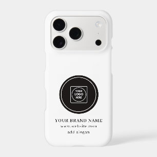 Étui iPhone pour goodies promotionnels avec logo d