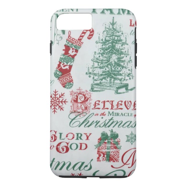 Étui iPhone pour les vacances de Noël (Dos)