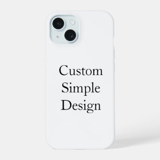 Étui iPhone simple personnalisé promotionnel