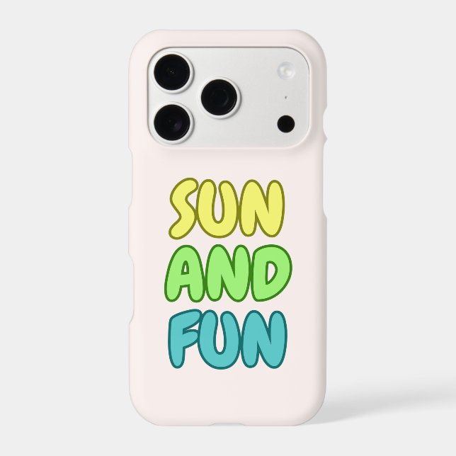 Étui iPhone Sun And Fun Case-Mate (Verso)