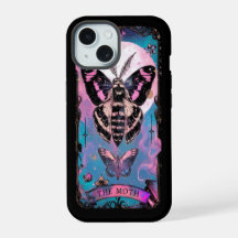 Étui iPhone The Moth Tarot Card Vibes sorcières