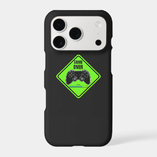 Étui iPhone vert Game Over