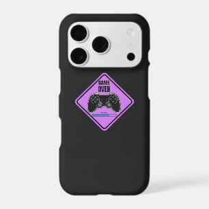 Étui iPhone Violet Game Over