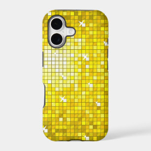 Étui jaune Disco Tiles pour iPhone 5