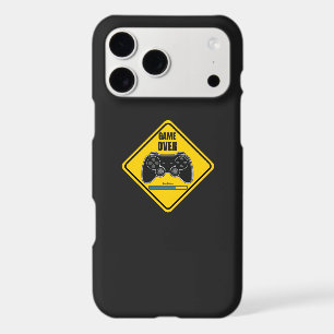 Étui jaune pour iPhone Game Over
