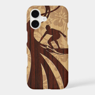 Étui Koa Wood Surfer Surfboard pour iPhone 7