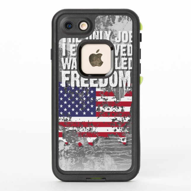 Étui LifeProof – Emploi Liberté (Dos)