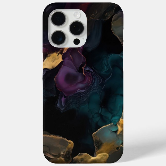Étui Liquid Marble pour iPhone 15 Pro Max. (Verso)