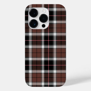 Étui marron à carreaux pour iPhone / iPad