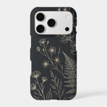 Étui Minimalsme Botanique iPhone 17 Pro Ajustement