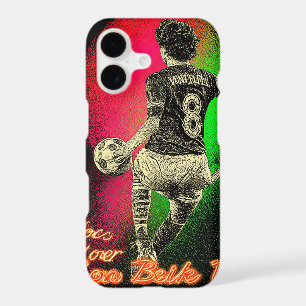Étui Mobile Retro Neon Striker – Vaporwave des ann