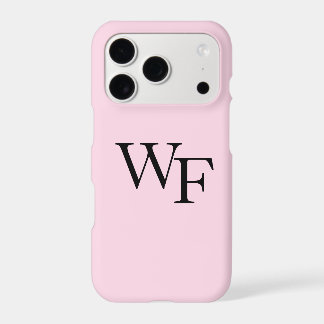 Étui Monogramme Entreprise pour iPhone 15