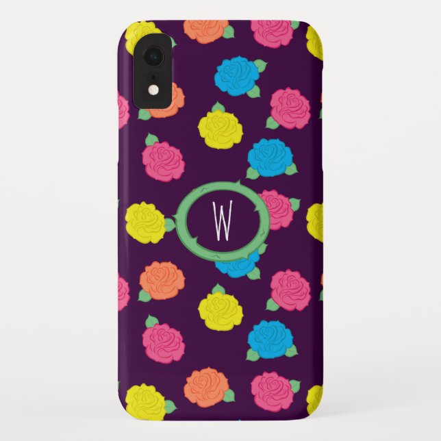 Étui Neon Roses Case-Mate (Dos)