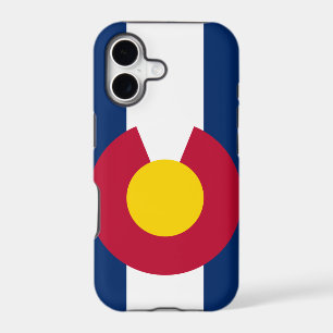 Étui nu pour iPhone 5 drapeau du Colorado
