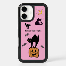 Étui OtterBox Feline the Fright Chat Halloween Ros