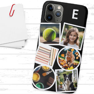 Étui personnalisé avec collage de 6 photos
