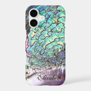 Étui personnalisé en nacre iridescent Jewel