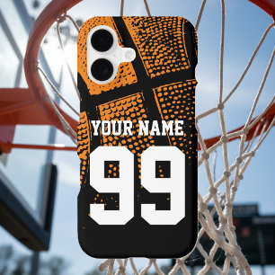 Étui personnalisé pour iPhone 17 avec basket-ball