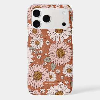 Étui personnalisé vintage rétro Daisy Boho Case-Ma