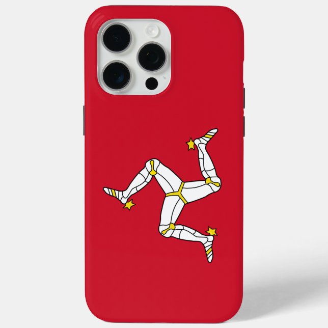 Étui pour Apple iPhone 15 Pro Max, drapeau de l'îl (Verso)