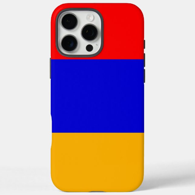 Étui pour Apple iPhone 16 Pro Max, drapeau de l'Ar (Verso)