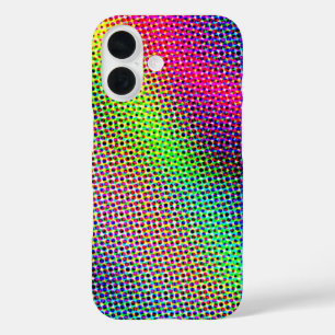 Étui pour Apple iPhone à mosaïque de points artist