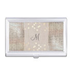 Consultant en beauté Chic Monogram Sequins and Lin