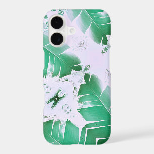 Étui pour iPhone 11 Feuille de Banane Verte Clair