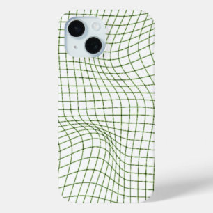 Étui pour iPhone 15 Art en Ligne Abstrait