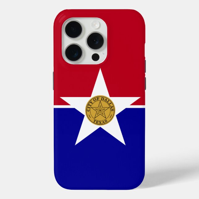 Étui pour iPhone 15 Pro Case-Mate, drapeau de Dall (Verso)