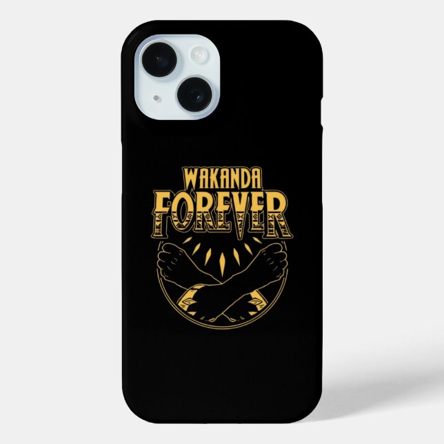 Étui pour iphone 15 Wakanda (Verso)