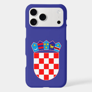 Étui pour iPhone 16, 17 avec Armoiries de Croatie