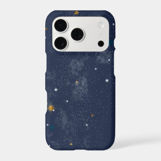 étui pour iPhone 16 pro nuit étoilée
