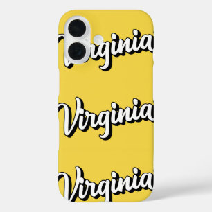 Étui pour iPhone 16 Pro Virginia Pride