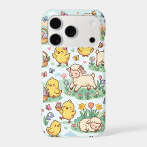 Étui pour iPhone 17 Agneau Poussin de Pâques