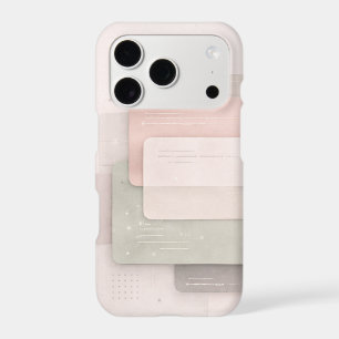 Étui pour Iphone 17 avec couches pastel doux art I