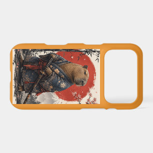 Étui pour iPhone 17 Capybara Samouraï Japonais Gue