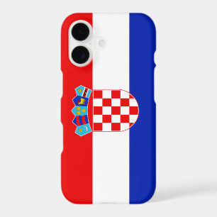 Étui pour iPhone 17 Drapeau de la Croatie – P
