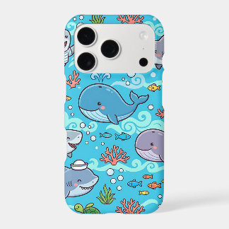 Étui pour iPhone 17 motif requin baleine océan