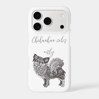 Étui pour iPhone 17 Pro ambiance Chihuahua