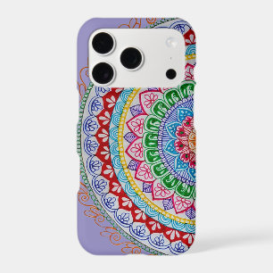 Étui pour iPhone 17 Pro Mandala Coloré