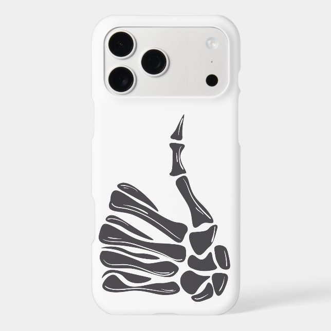 Étui pour iPhone 17 Pro Max avec graphique de sque (Verso)