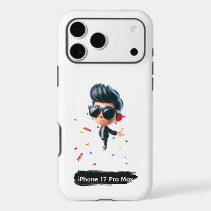 Étui pour iPhone 17 Pro Max avec personnage de des