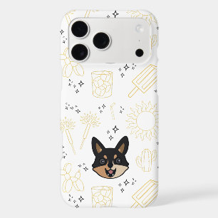 Étui pour iPhone 17 Pro Max Corgi Été